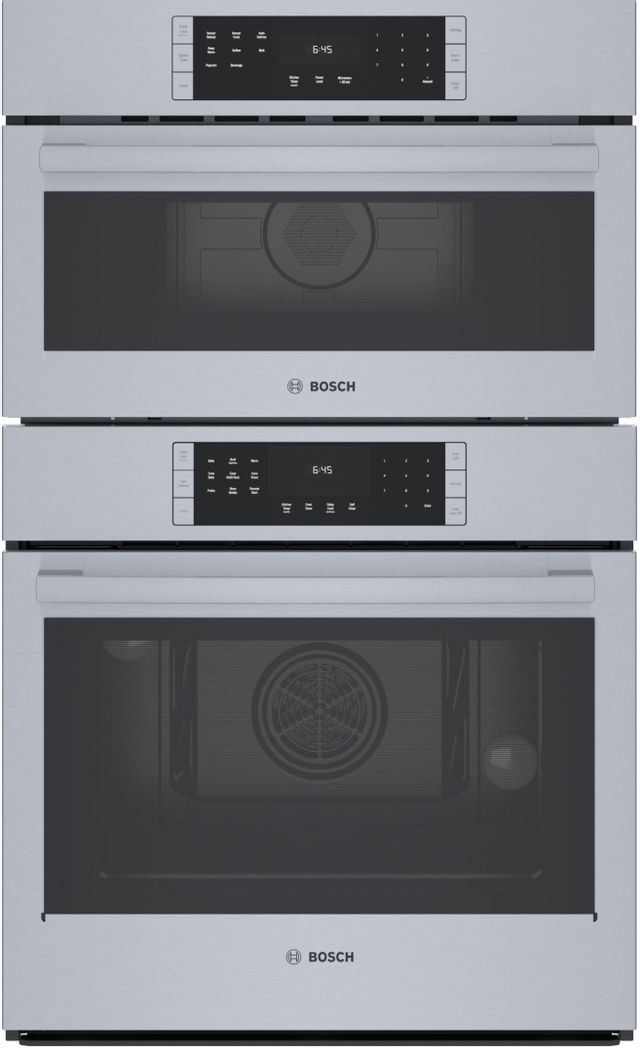 Bosch® 800 Series 30" Stainless Steel Electric Built In Oven/Micro Combo-1