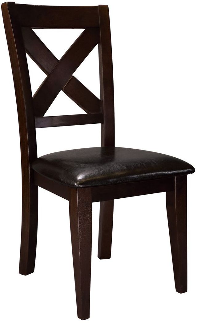 Homelegance® Crown Point Warm Merlot Side Chair
