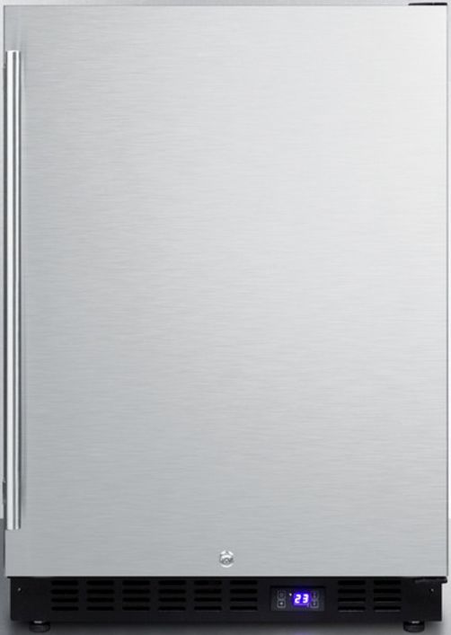 Summit® 4.7 Cu. Ft. Stainless Steel Outdoor Upright Freezer