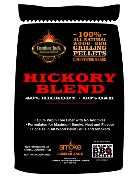 HICKORY BLEND LUMBER JACK BBQ PELLETS 0