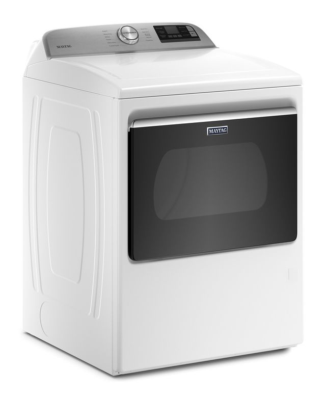 Maytag® 7.4 Cu. Ft. White Top Load Gas Dryer 1