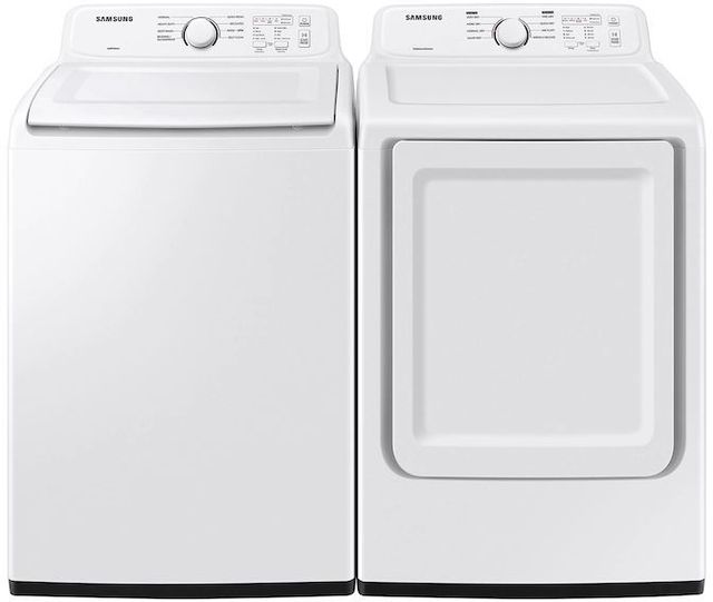 Samsung White Laundry Pair 1