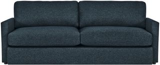 Kevin Charles Fine Upholstery® Noah Elevation Dark Blue Sofa