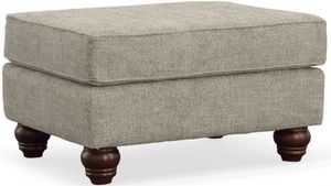 Craftmaster® Kais Taupe Accent Ottoman