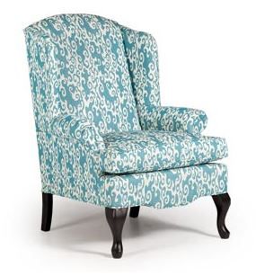 Best® Home Furnishings Esther Queen Anne Wing Chair 1