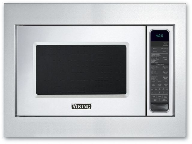 Viking® 5 Series 29.5" Stainless Steel Professional Built-in Microwave Trim Kit 0