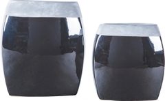 Signature Design by Ashley® Derring Black/Nickel Vase Set