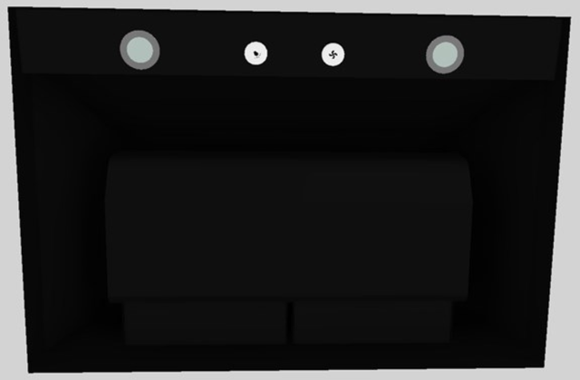 Vent-A-Hood® 30" Wall Mounted Liner Insert-Black 2