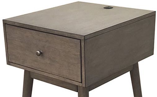 Signature Design by Ashley® Paulrich Antique Gray Accent Table 4