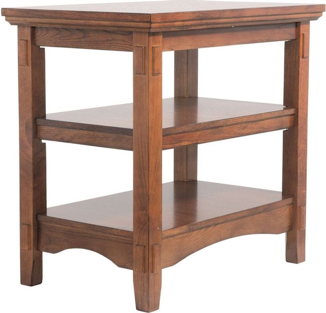Signature Design by Ashley® Cross Island Medium Brown Chairside End Table