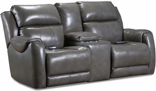 Southern Motion™ Safe Bet Power Headrest Loveseat With Console