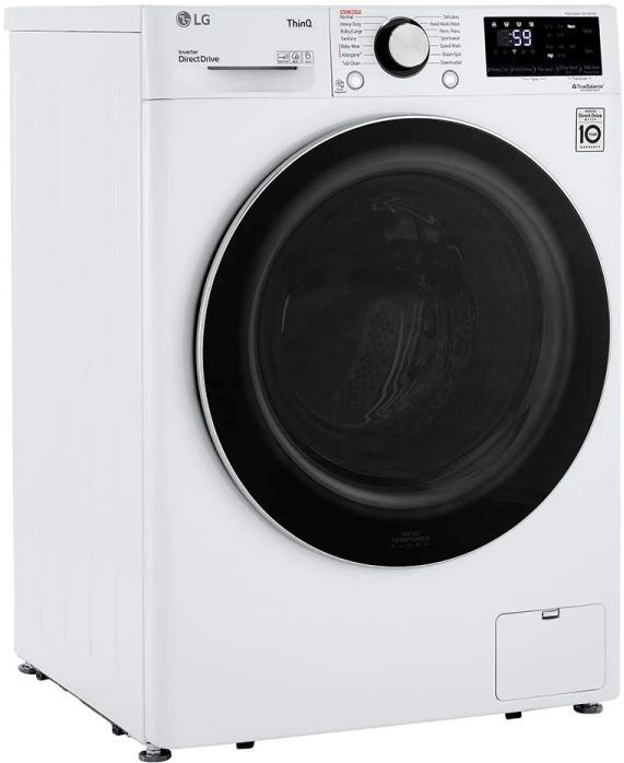 LG 2.4 Cu. Ft. White Front Load Washer-2