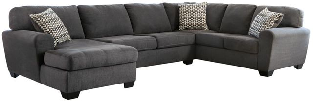 Benchcraft® Ambee 3-Piece Slate Sectional with Chaise