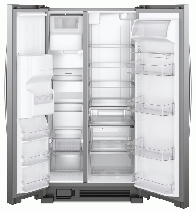 Whirlpool® 21.4 Cu. Ft. Side-by-Side Refrigerator-Fingerprint Resistant Stainless Steel 9