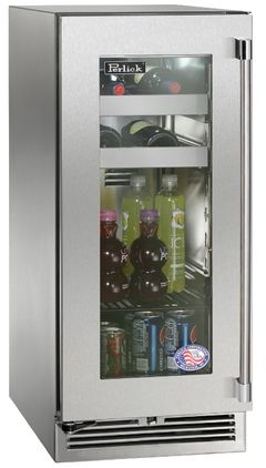 Perlick® Signature Series Stainless Steel 18" Beverages Center