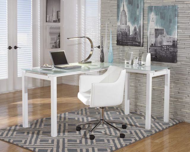 Signature Design by Ashley® Baraga Home Office Swivel Desk Chair 8
