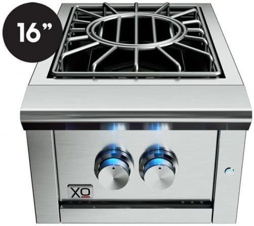 XO 16" Stainless Steel Power Side Burner 1