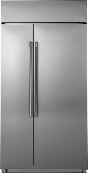 Café™ 29.6 Cu. Ft. Stainless Steel Built In Side-by-Side Refrigerator