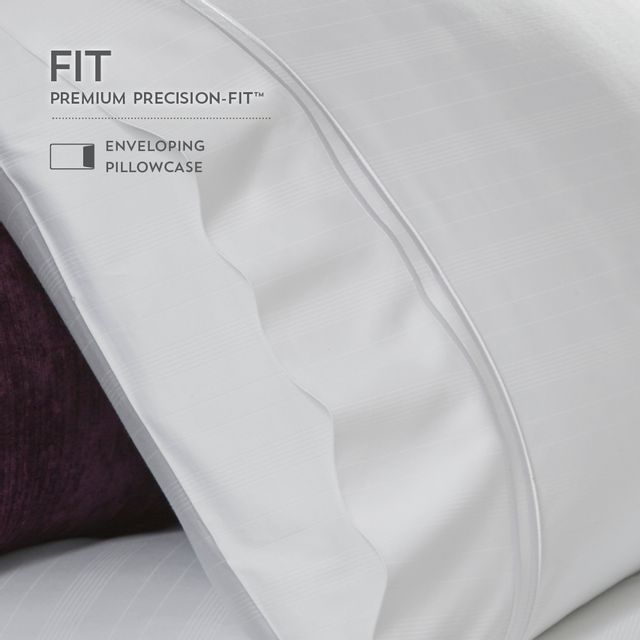 PureCare® Elements™ Premium Bamboo White Standard Pillowcase Set 3