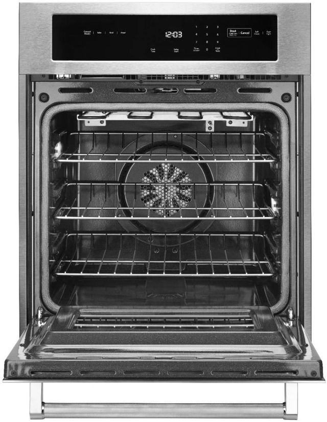 KitchenAid® 24" Stainless Steel Electric Built In Single Oven-1