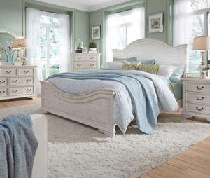 Liberty Bayside 3-Piece Antique White King Bedroom Set