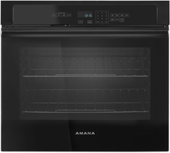 Amana® 28.5" Black Electric Single Oven Built In