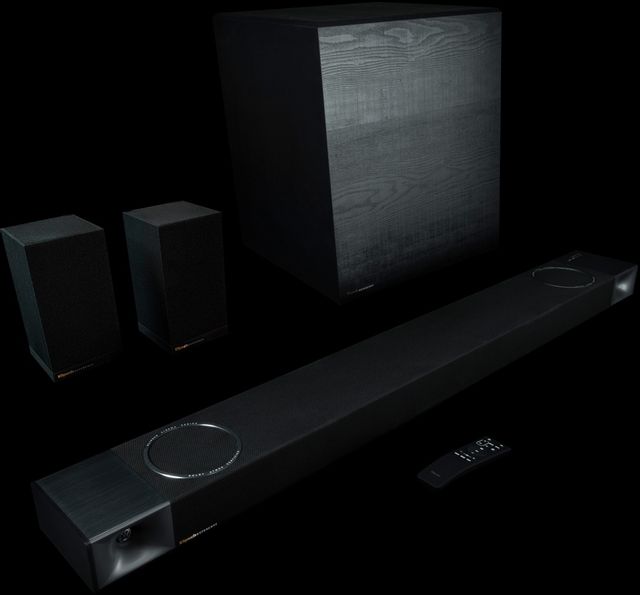 Klipsch® Cinema 1200 54" 5.1.4 Black Dolby Atmos® Souundbar System 4