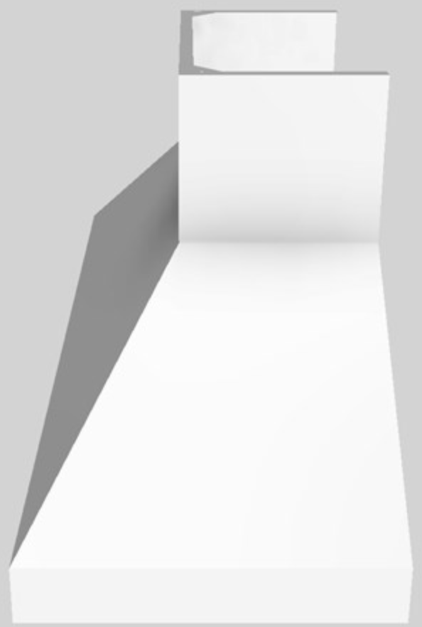 Vent-A-Hood® 60" White Euro-Style Wall Mounted Range Hood 1