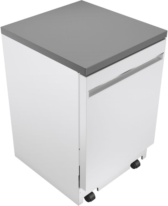 Lave-vaisselle portatif GE® de 24 po - Blanc 6