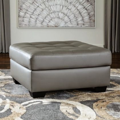 Signature Design by Ashley® Donlen Gray Oversized Accent Ottoman 3