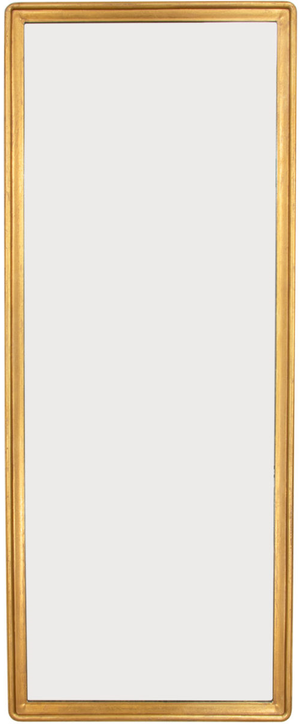 Zeugma Imports Louis Phillippe Antiqued Gold Leaf Mirror