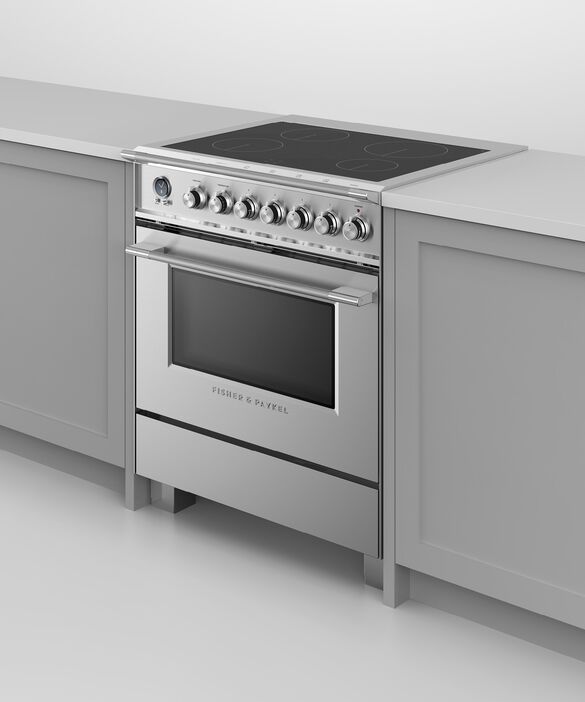 Fisher & Paykel Series 9 30" Stainless Steel Freestanding Induction Range 5