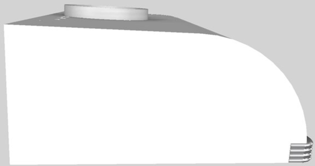 Vent-A-Hood® 30" White Retro Style Under Cabinet Range Hood-1