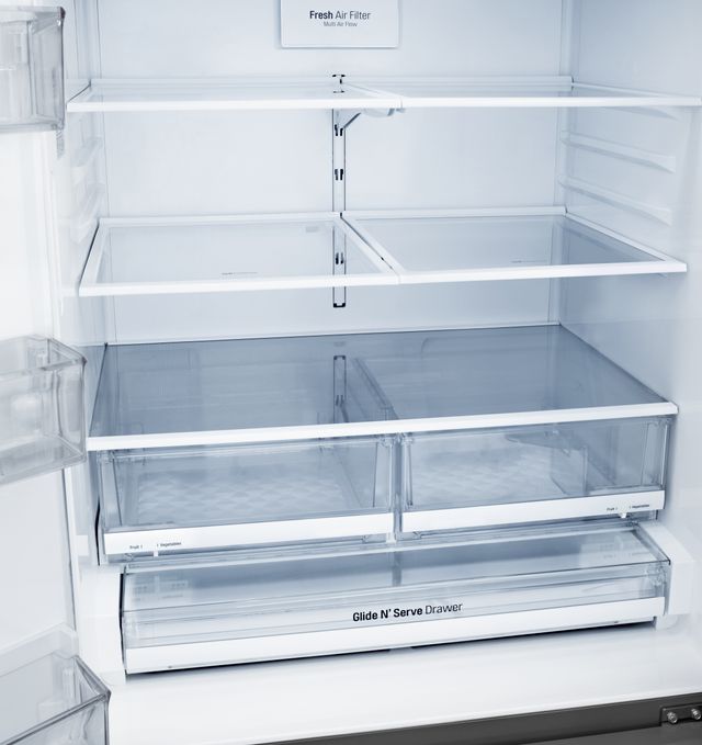 Réfrigérateur à portes françaises à profondeur de comptoir de 36 po LG® de 22,1 pi³ - Acier inoxydable 26