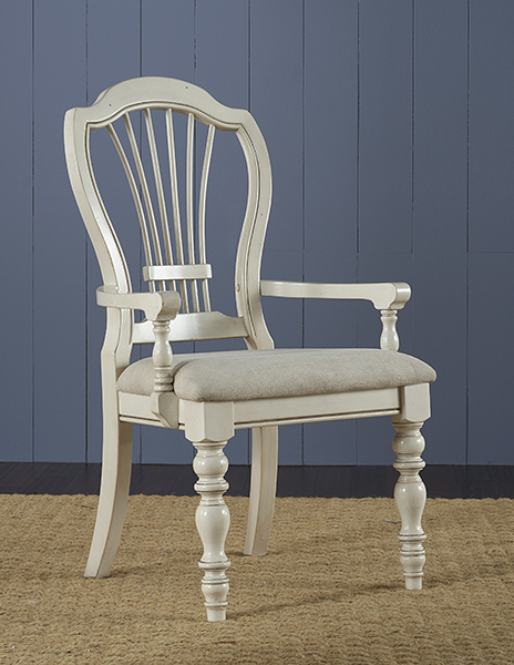 old white chair