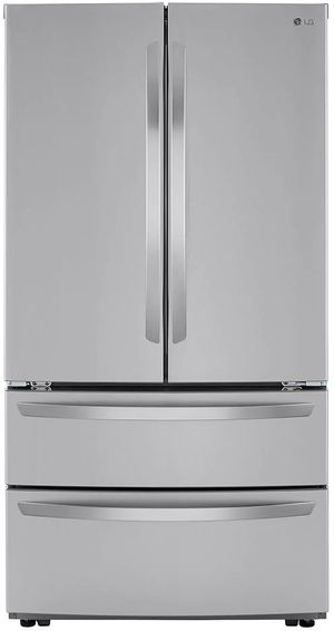 LG 22.7 Cu. Ft. PrintProof™ Stainless Steel Counter Depth French Door Refrigerator