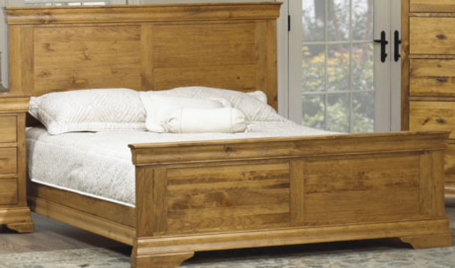 Vokes Furniture Louis Rustique Double Panel Bed