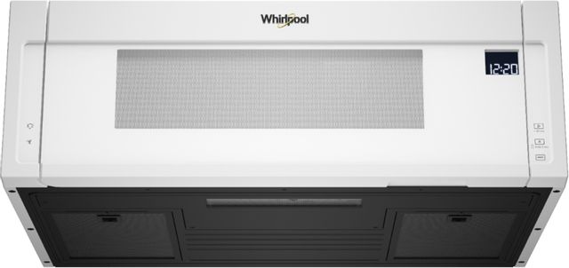 Four à micro-ondes à hotte intégrée de 30 po Whirlpool® de 1,1 pi³ - Blanc 1