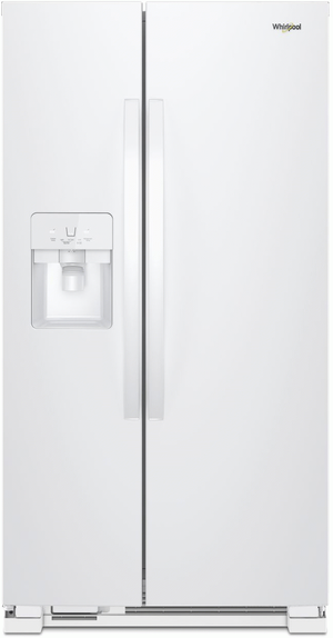 Whirlpool® 24.6 Cu. Ft. White Side-by-Side Refrigerator