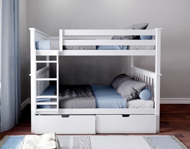 M3 Furniture White Under-Bed Storage Drawers-1