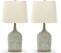 Signature Design by Ashley® Maribeth Set of 2 Sage Paper Table Lamps