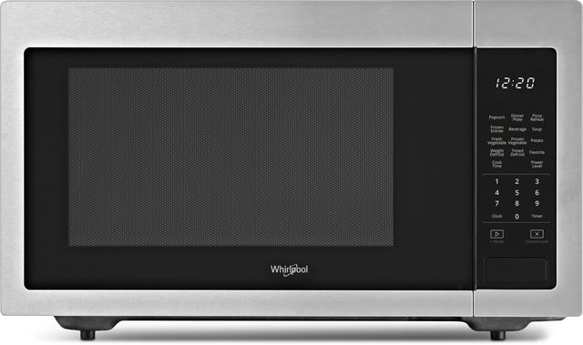 Whirlpool® 1.6 Cu. Ft. Fingerprint Resistant Stainless Steel Countertop Microwave-0