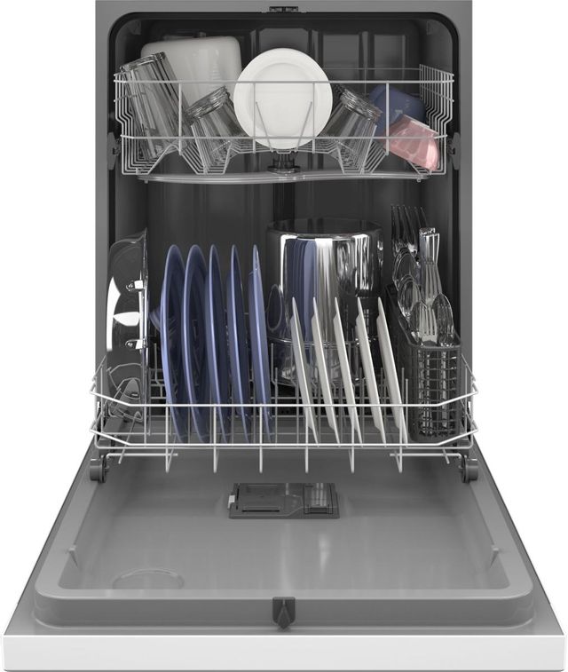 Hotpoint® 24" White Built-In Dishwasher 2