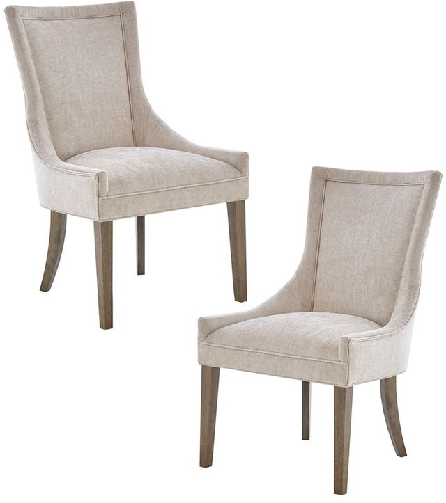 Holls Dining Chair In Beige by Olliix