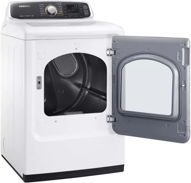 Samsung 7.4 Cu. Ft. White Front Load Electric Dryer 3