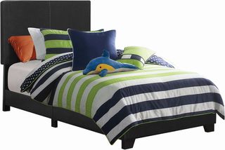 Coaster® Dorian Black Twin Bed