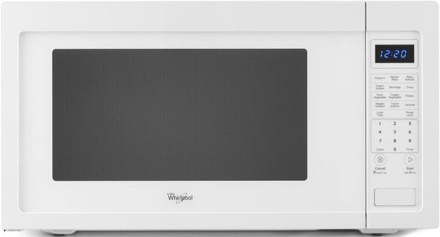 Whirlpool Microwave 0.5 Cu Ft. Small Countertop White WMC20005YW