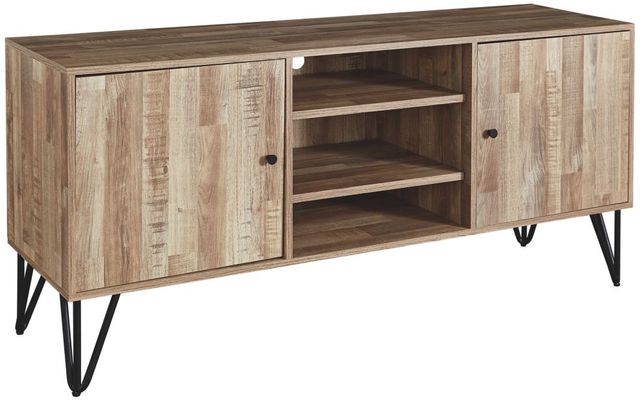 Signature Design by Ashley® Gerdanet Natural Large TV Stand-0