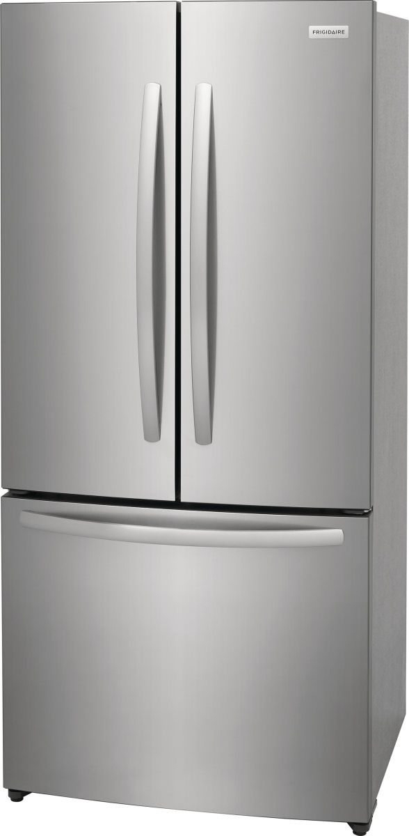 Frigidaire® 17.6 Cu. Ft. Brushed Steel Counter-Depth French Door Refrigerator-4