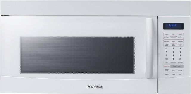 Samsung 1.8 Cu. Ft. White Over the Range Microwave